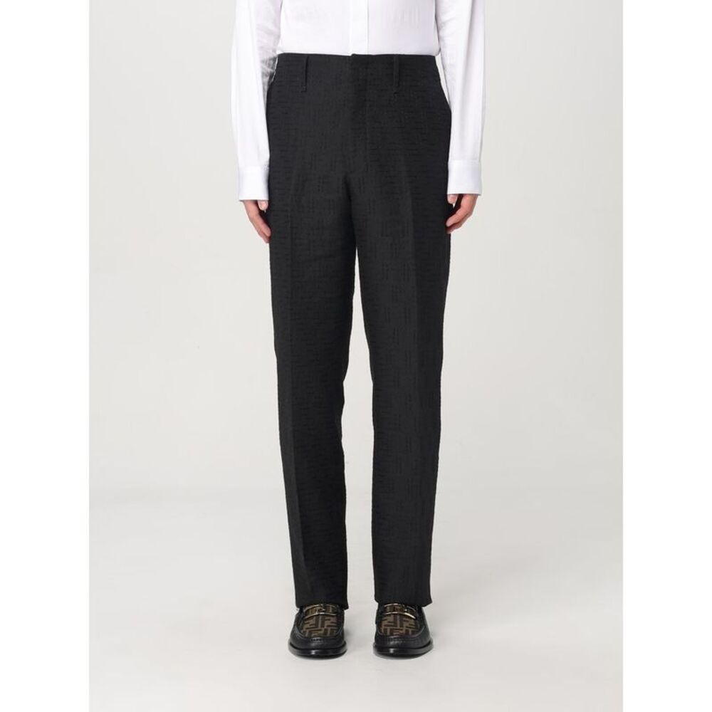 Fendi Pants Men Black